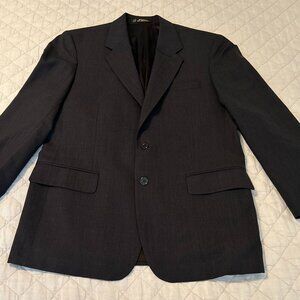 Men's Culwell & Son Suit Jacket Charcoal Grey Size 42R